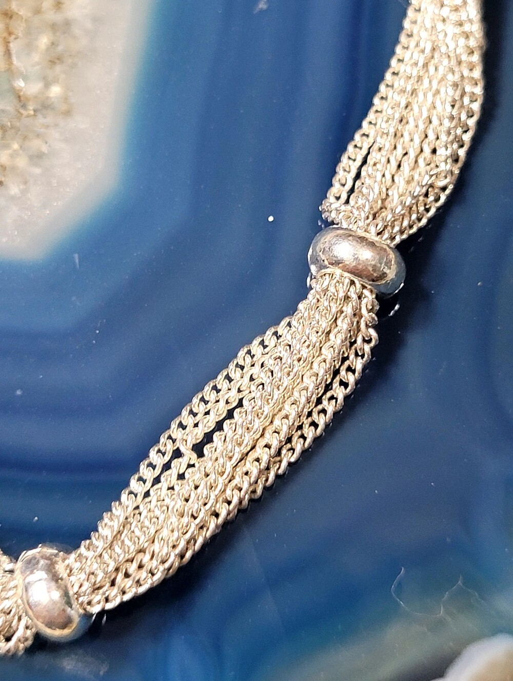 Ann Klein Silver Multi-Strand Bracelet - Silver - Picture 2 of 7